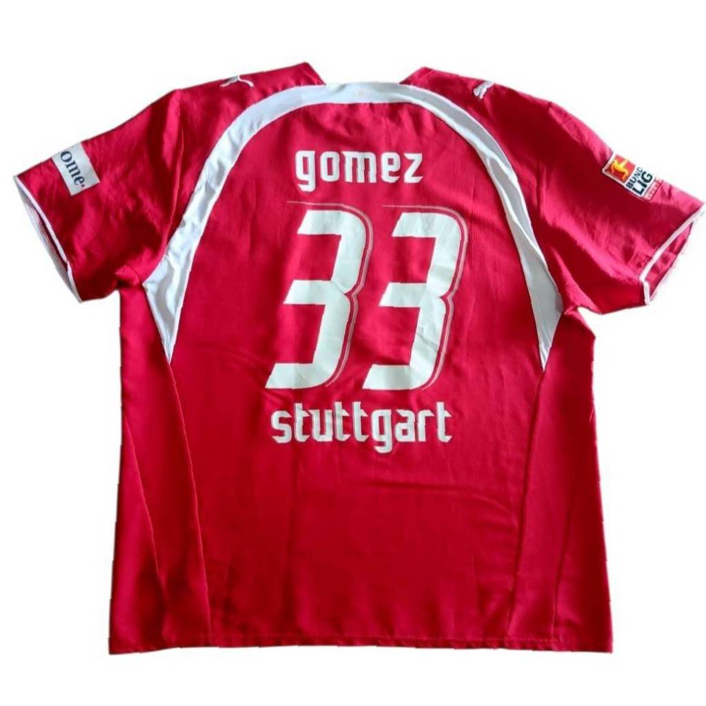 เสื้อบอลแท้ทีมVFB stuttgart รุ่นเยือน ปี 2007-10 ป้ายคอไซส์ XXL มือสอง สภาพดีมาก วัดหน้าผ้าอก 52"ยาว