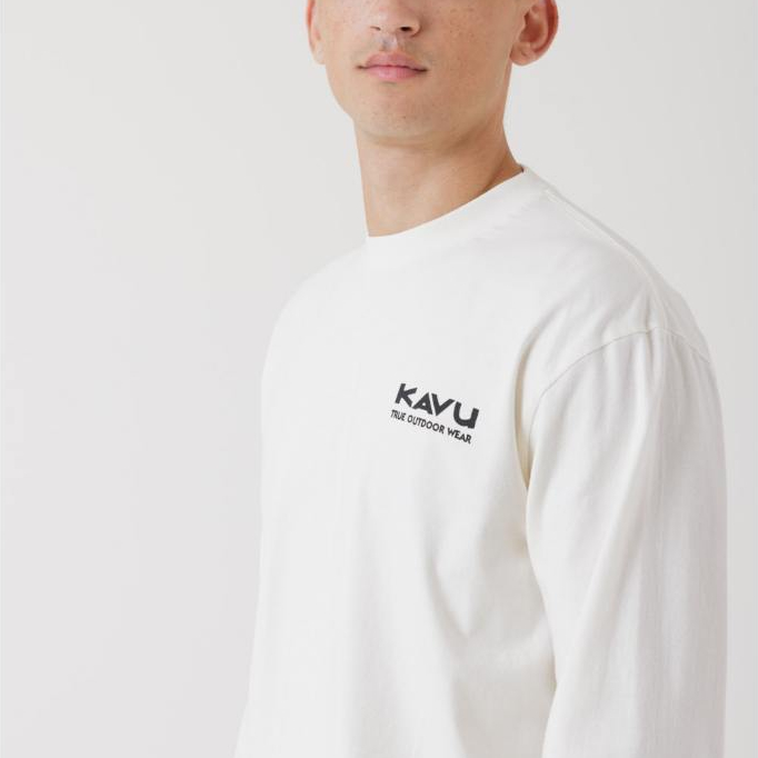 KAVU تيشيرت بأكمام طويلة LS Engineered — صورة 4