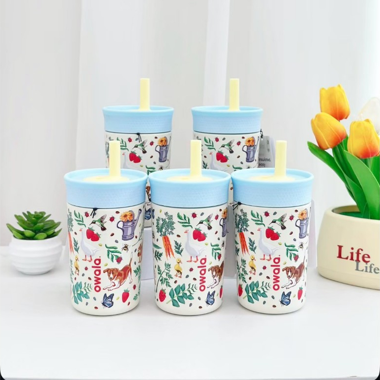 พร้อมส่ง Owala Kids' Tumbler 12 oz (Mother Nature)