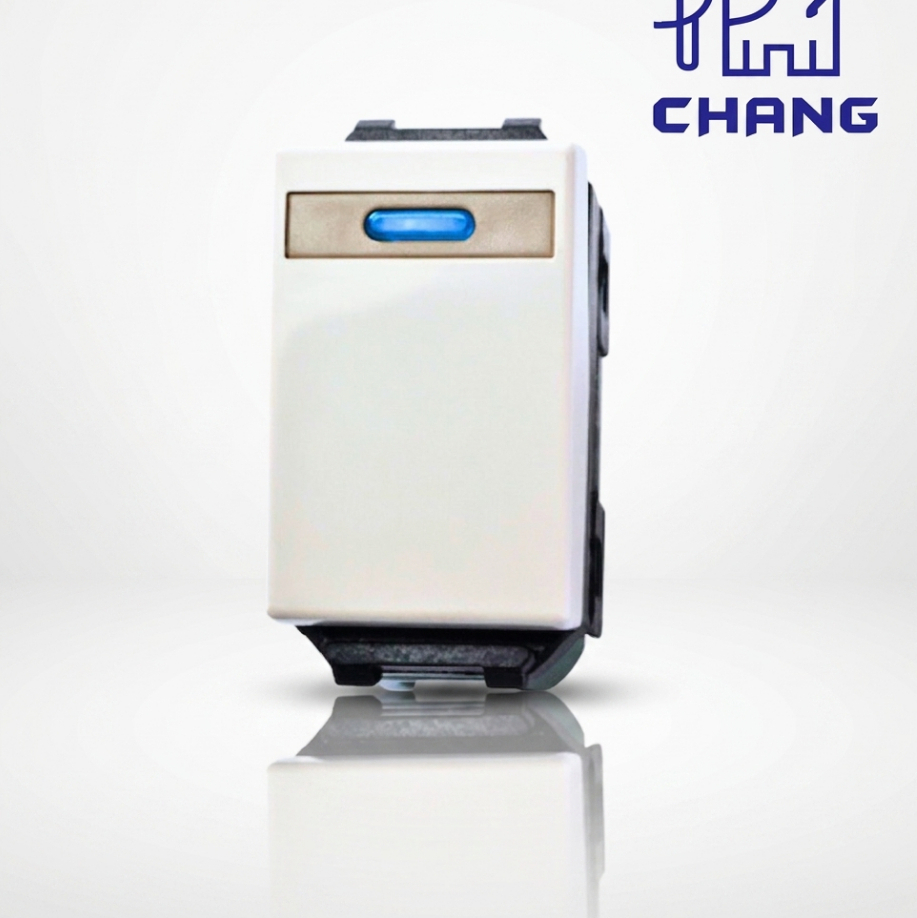 CHANG : CH-501-L สวิทช์ไฟ มีไฟสัญญาณหิ่งห้อย รุ่น Y-Series