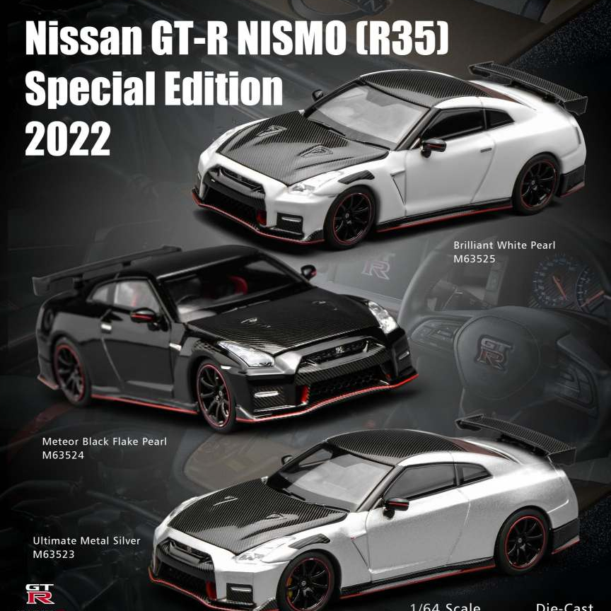 Nissan GT-R NISMO (R35) Special Edition 2022 NISMO 1:64 (MOTORHELIX)