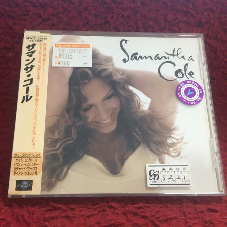CD Samantha Cole - Samantha Cole สภาพตามปก CA119-24