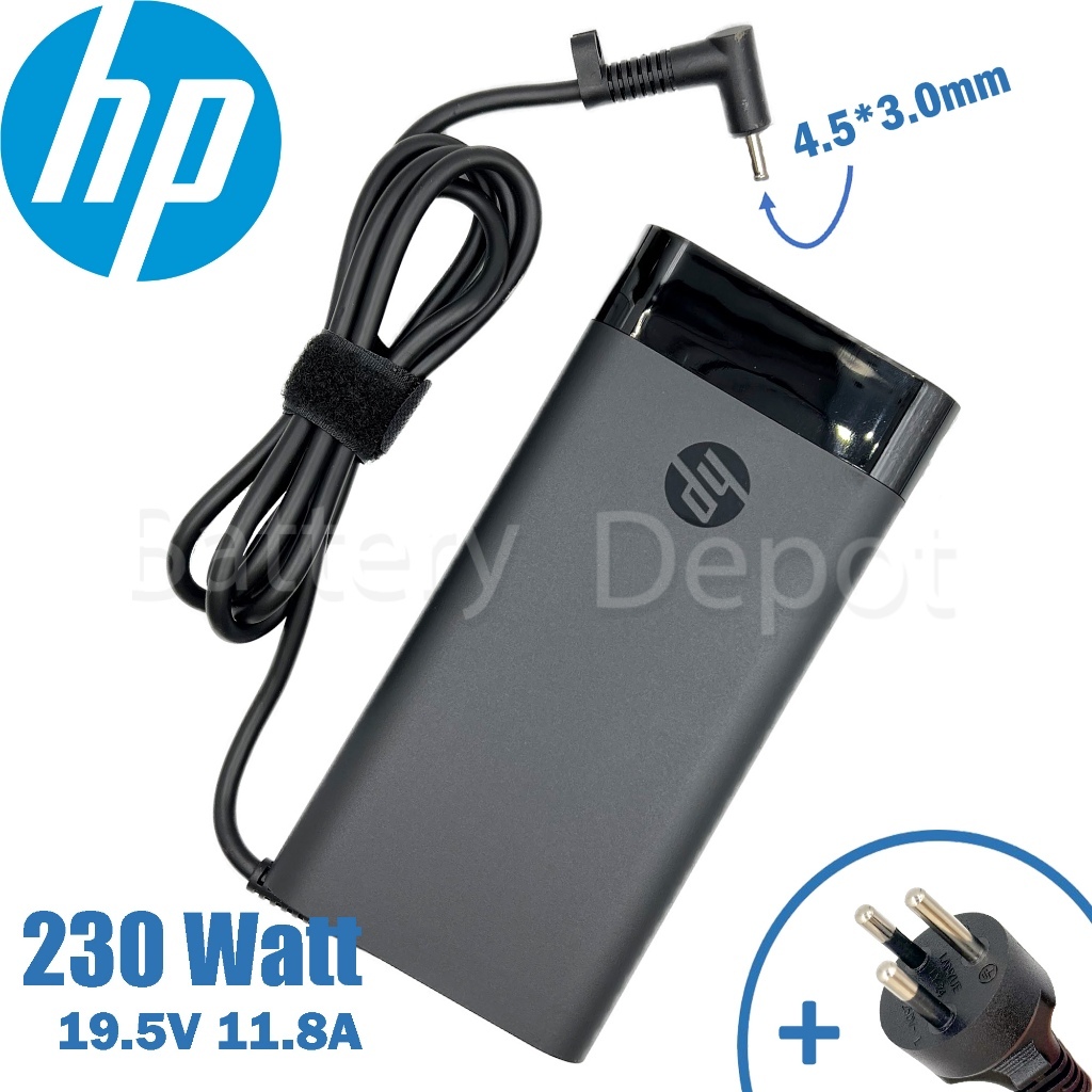 HP Adapter ของแท้ สำหรับ HP Victus 16-s1118AX / Omen 16 16-b0073TX 230w 4.5 สายชาร์จ เอชพี อะแดปเตอร