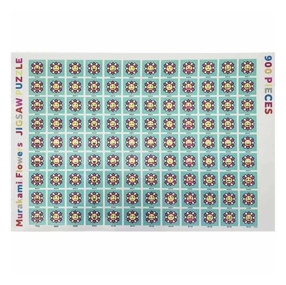 JIGSAW Puzzle: TAKASHI MURAKAMI(Murakami. Flower (900pcs))
