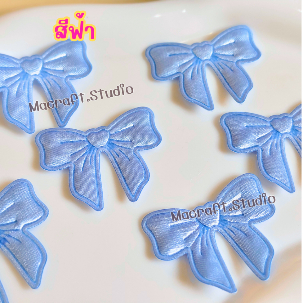 [โบว์] โบว์น่ารัก ติดหน้า ติดของชำร่วย โบว์ผ้า โบว์จิ๋ว พร้อมส่ง มีส่งด่วน