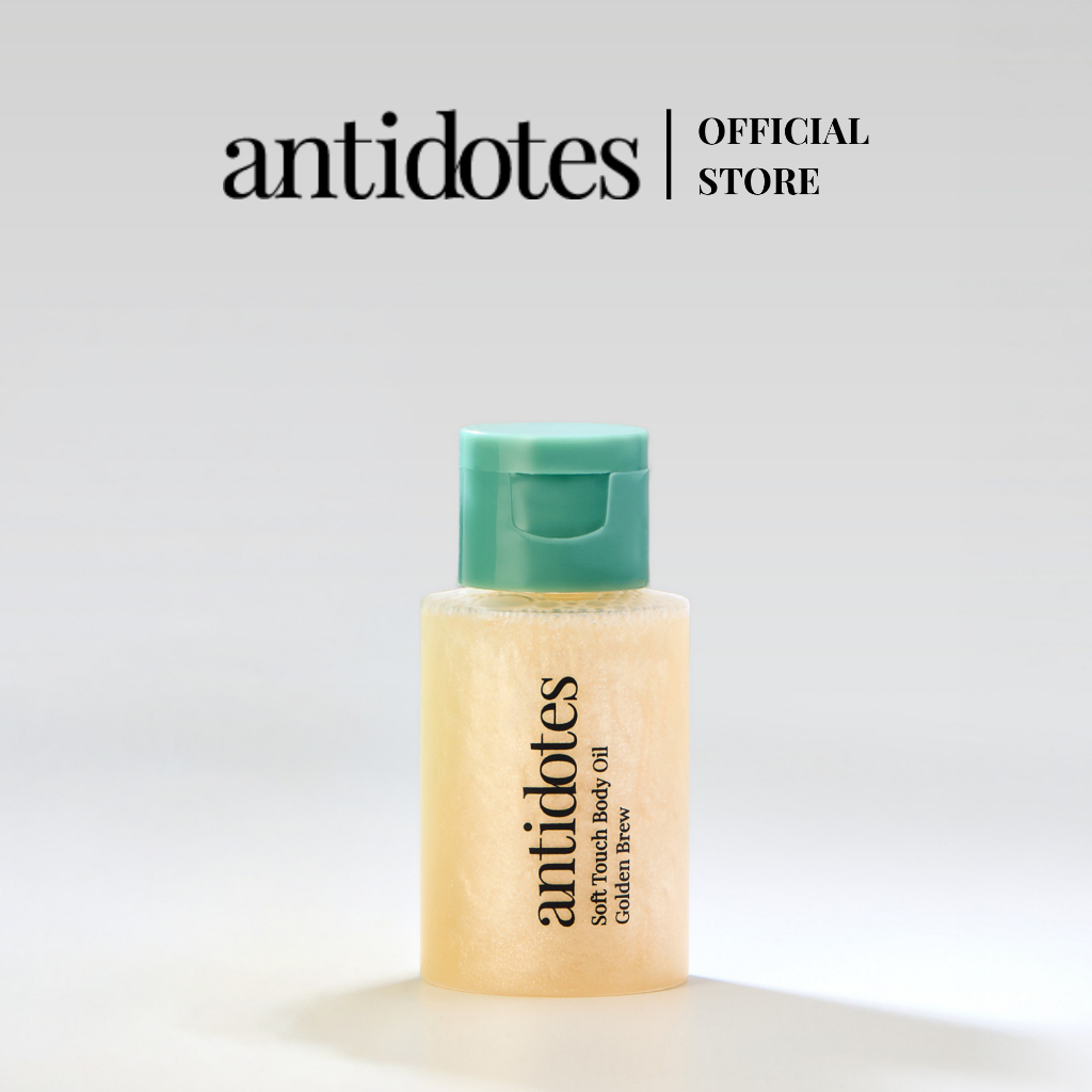 [Mới] Antidotes Soft Touch Body Oil | Dầu dưỡng thể, dầu dưỡng da 30ml | Hương Golden Brew