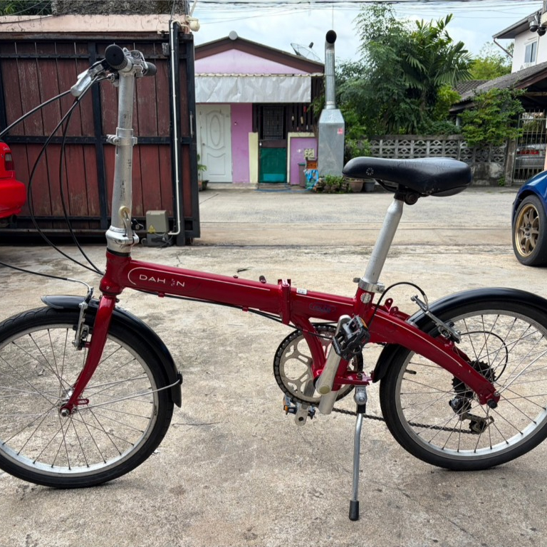 จักรยานพับ DAHON สีแดง