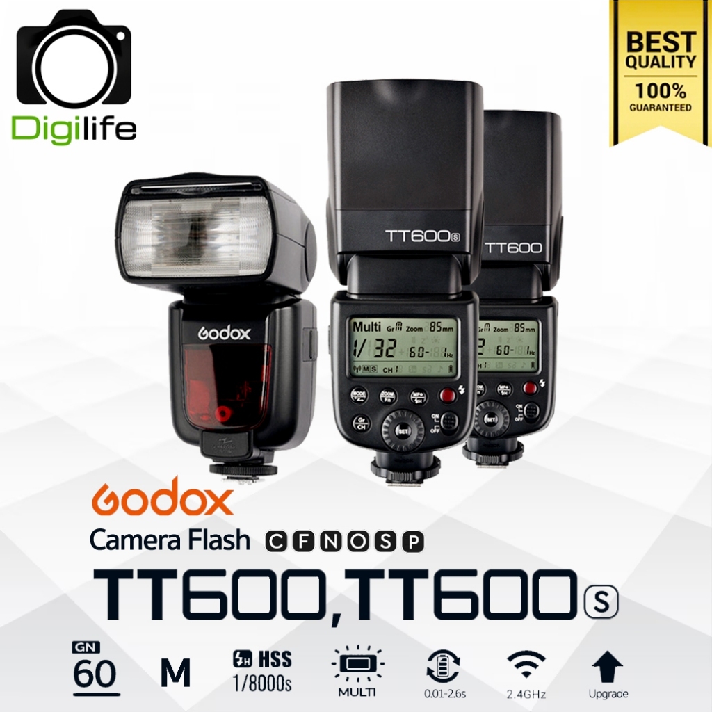 Godox Flash TT600 / TT600S - Manual, HSS / Digilife