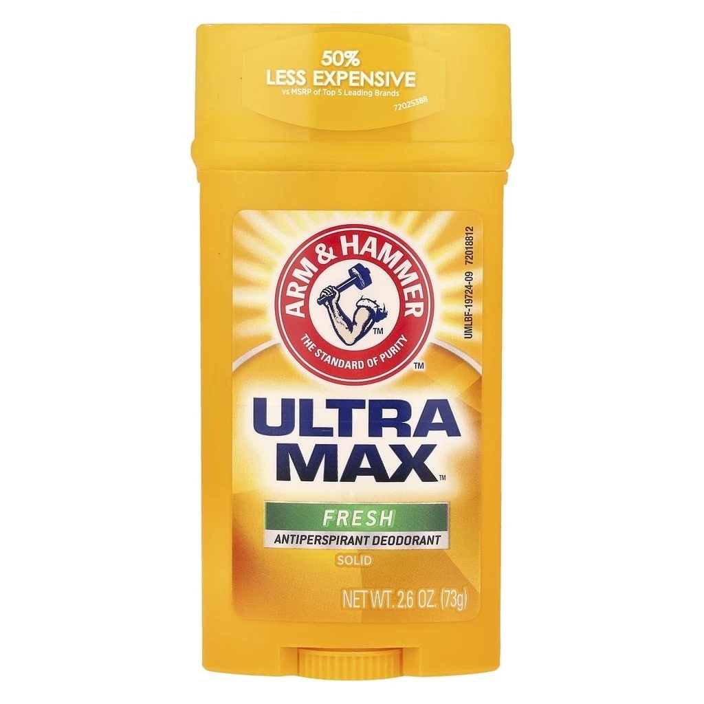 พร้อมส่ง Arm & Hammer,UltraMax ผลิตภัณฑ์ระงับกลิ่นกายและเหงื่อชนิดแท่ง ลดเหงื่อ กลิ่นตัว