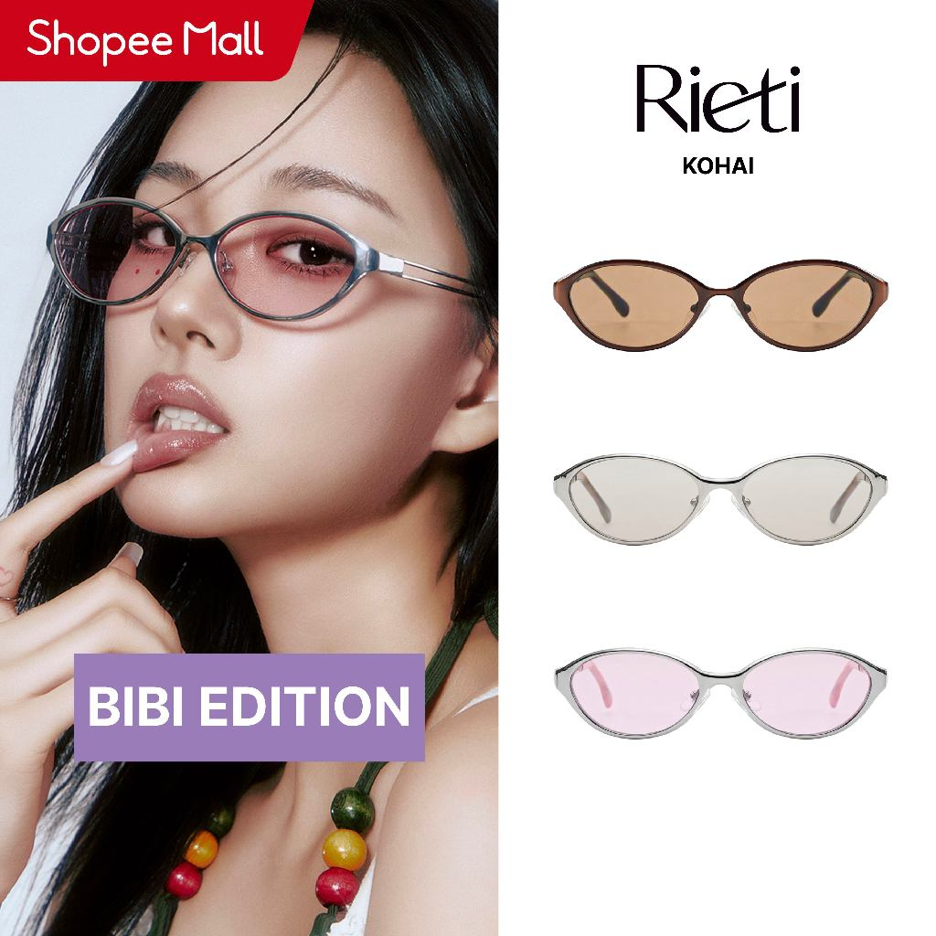 [New Arrival ] ตัวแทนจำหน่ายไทย | แว่นตา Rieti รุ่น Kohai แว่นกันแดด BIBI EDITION (RTI26SU0002U)