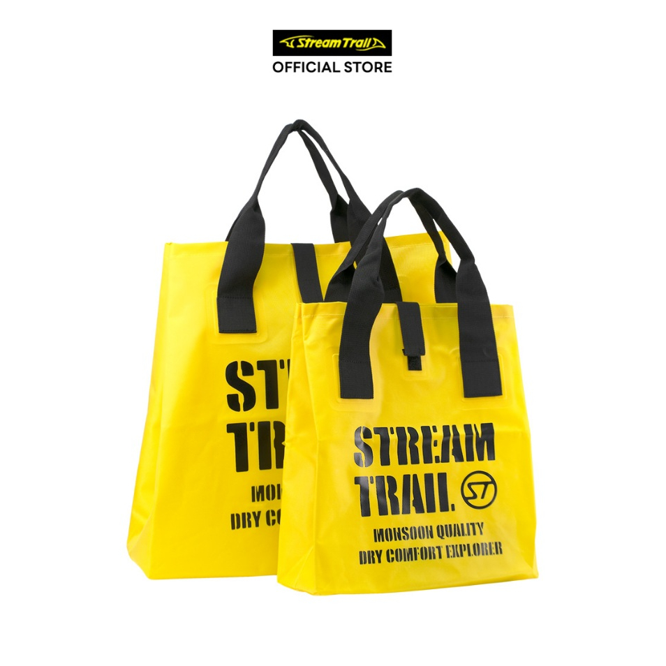 Stream Trail - L.T. Wet Tote S, M กระเป๋าทรง Tote น้ำหนักเบาผ้ากันน้ำ 2 ไซส์