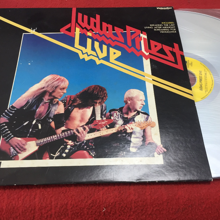 Judas Priest Live -  Judas Priest ขนาด 12 นิ้ว LaserDisc B198