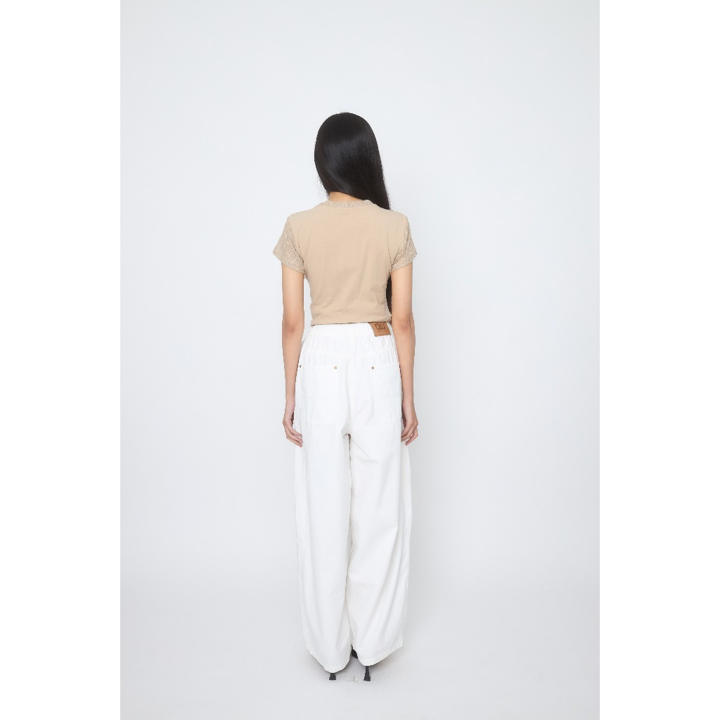 Niyom Jeans جينز مستقيم للجنسين Fade Out — صورة 3