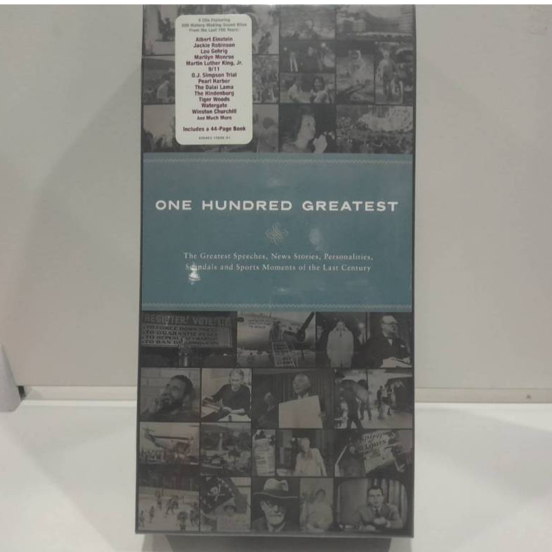 5 CD MUSIC ซีดีเพลงเกาหลีONE HUNDRED GREATEST Speeches News Stories Personalities  (Z3D35)