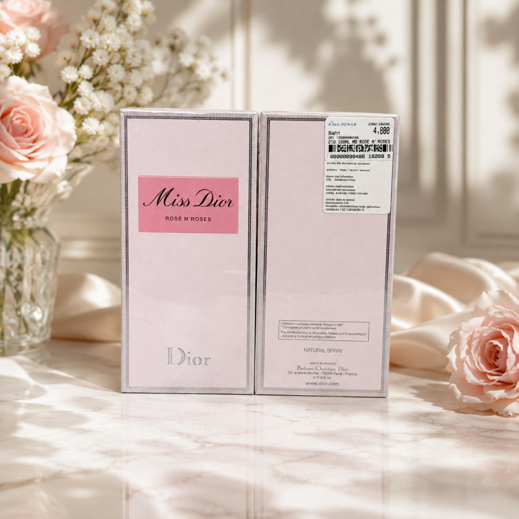 Christian Dior Miss Dior Rose N' Roses EDT 100 ml. ป้ายคิงพาวเวอร์