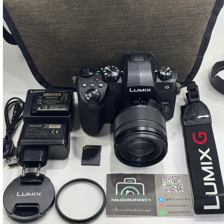 กล้องมือสอง Panasonic Lumix G90 + Lens Lumix 12-60mm F3.5-5.6 ASPH.