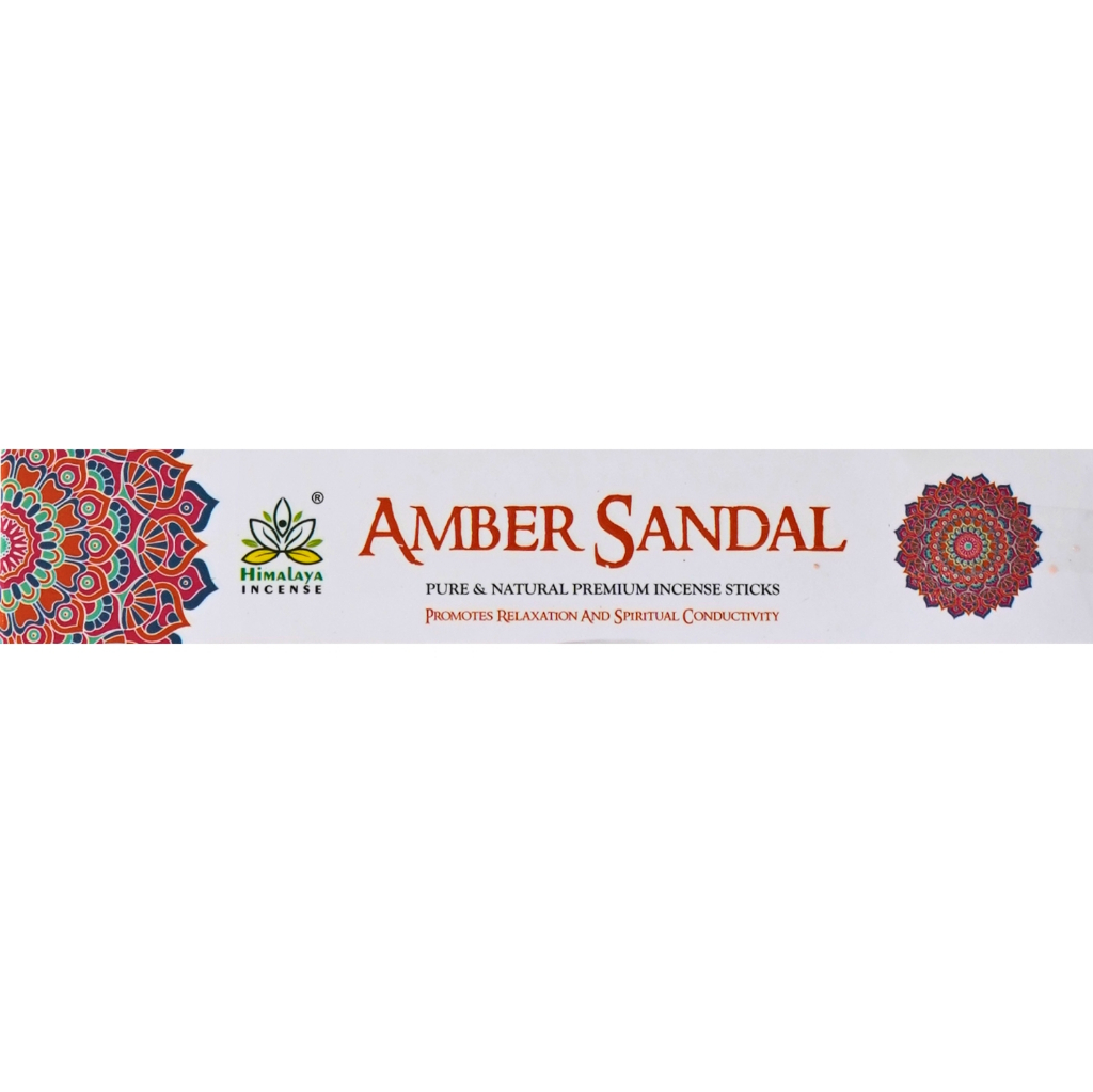 Himalaya | Amber Sandal Premium Incense Sticks 15g l Symbiosis l Incense Sticks