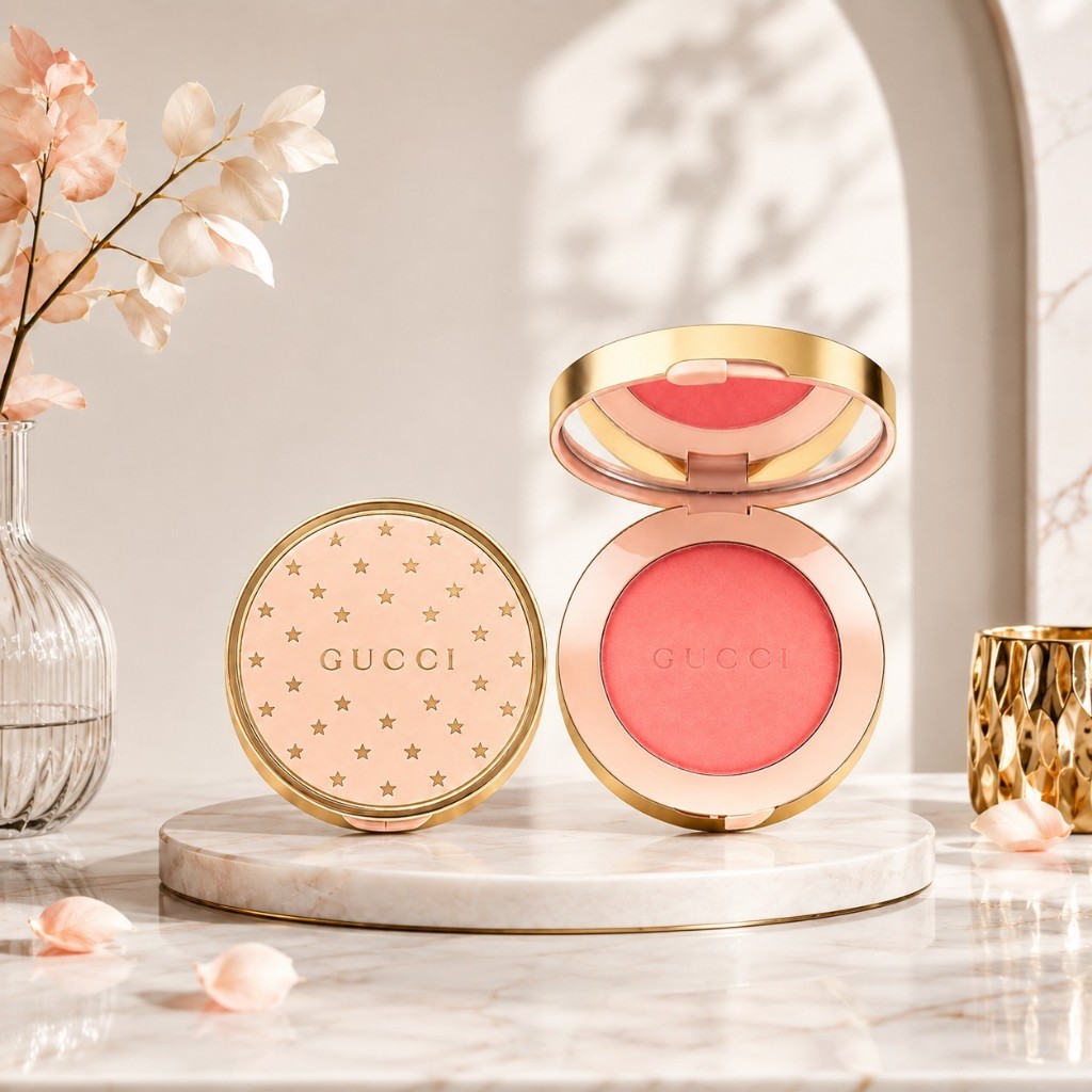 [ใหม่แกะกล่อง] Gucci Blush De Beaute บลัชออน สีสวย เนื้อเนียนละเอียด ฉ่ำโกลว์ ติดทน ตลับหรู สินค้าใหม่ 100%