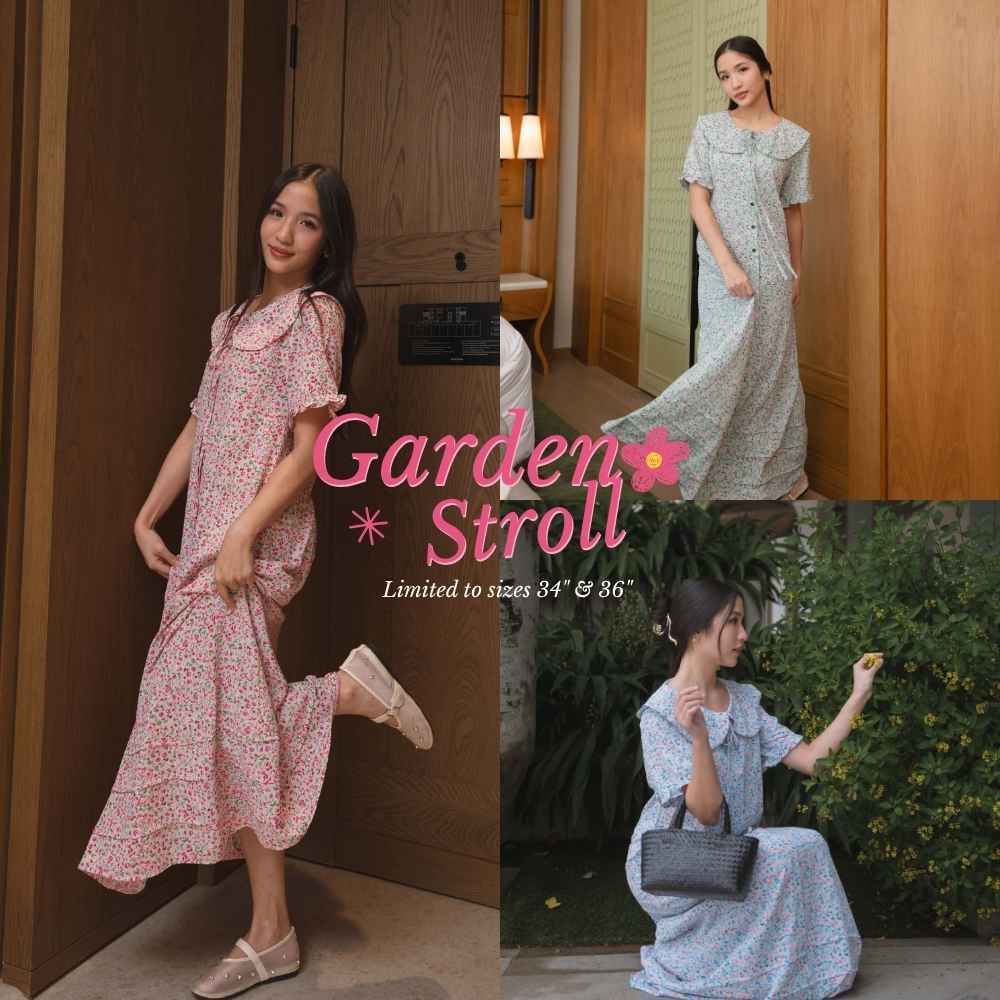 12FEBRUARY | GARDEN STROLL DRESS - Godang Clearance Sale