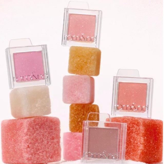 [พร้อมส่ง] ส่งต่อ Rom&nd Slide in Single | Single eyeshadow 1.8g สี M29 Peach Choux 🍑 (ใช้น้อยครั้ง)