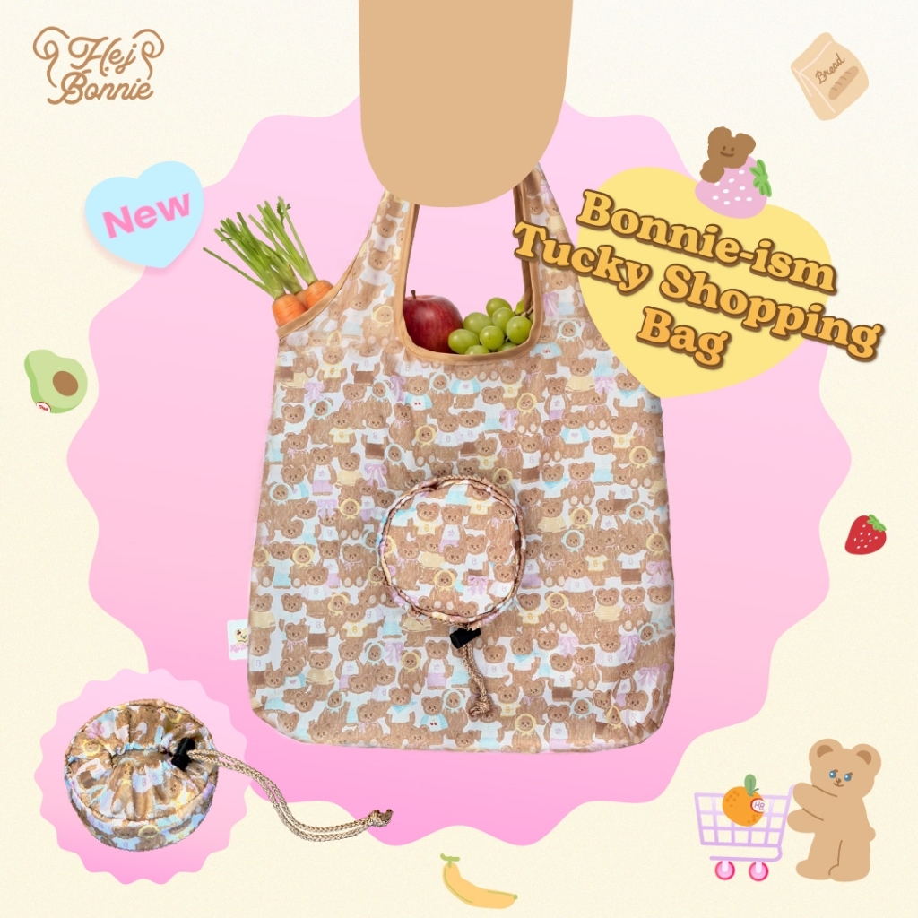 Bonnie-ism Tucky Shopping Bag l Hej Bonnie Official