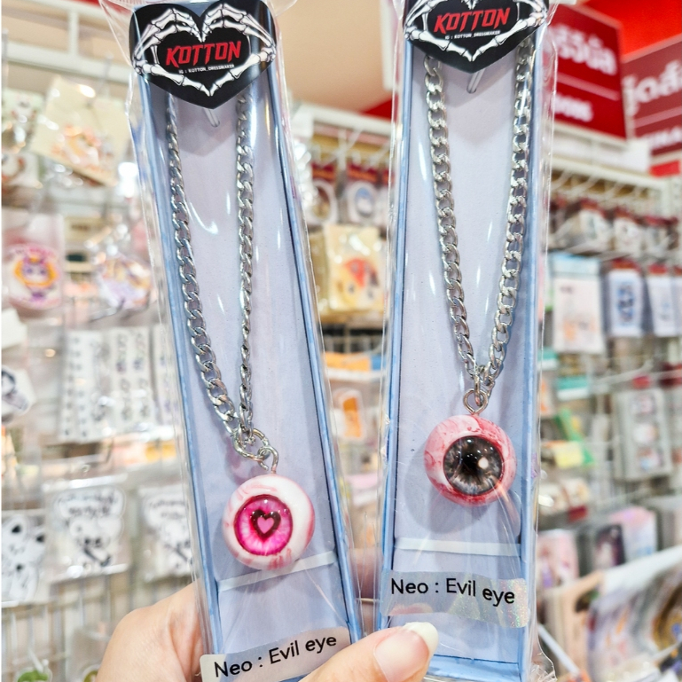 ***Inbox สอบถามลายสินค้าก่อนกดสั่งซื้อ***Necklace สร้อยคอลาย Neo: Evil Eye เติมความเท่และเสน่ห์น่าค้