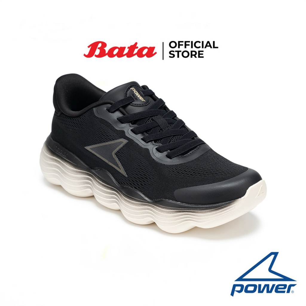 Bata บาจา Power รองเท้าผ้าใบเดินออกกำลังกาย แบบสวม สำหรับผู้ชาย รุ่น MELLO V2 สีกรมท่า 8909005 สีดำ 8906005