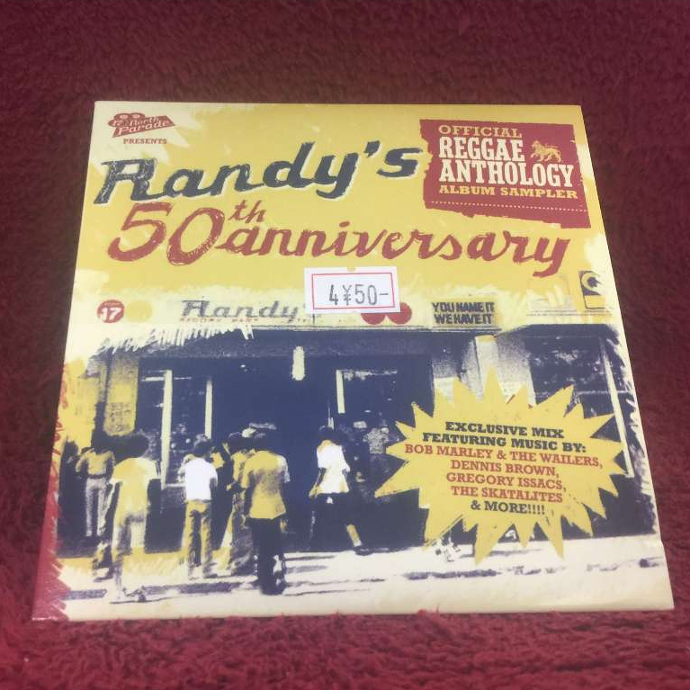 CD Various Artists-Randy's 50th Anniversary:Official Reggae Anthology Samplerสภาพตามรูปปก ZA360-150