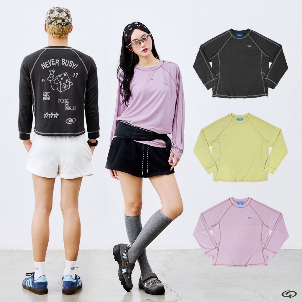 DADDYCLUB ( NTN ) | Never Busy Long Sleeves Top เสื้อแขนยาว สุดเท่