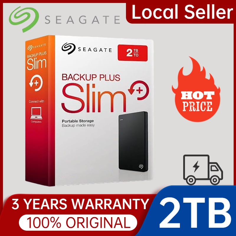 Seagate external harddisk 4TB/2TB/1TB ดิสก์ HDD USB3.0 แบบพกพาขยาย 2.5 ฮาร์ดดิสก์ harddisk external 