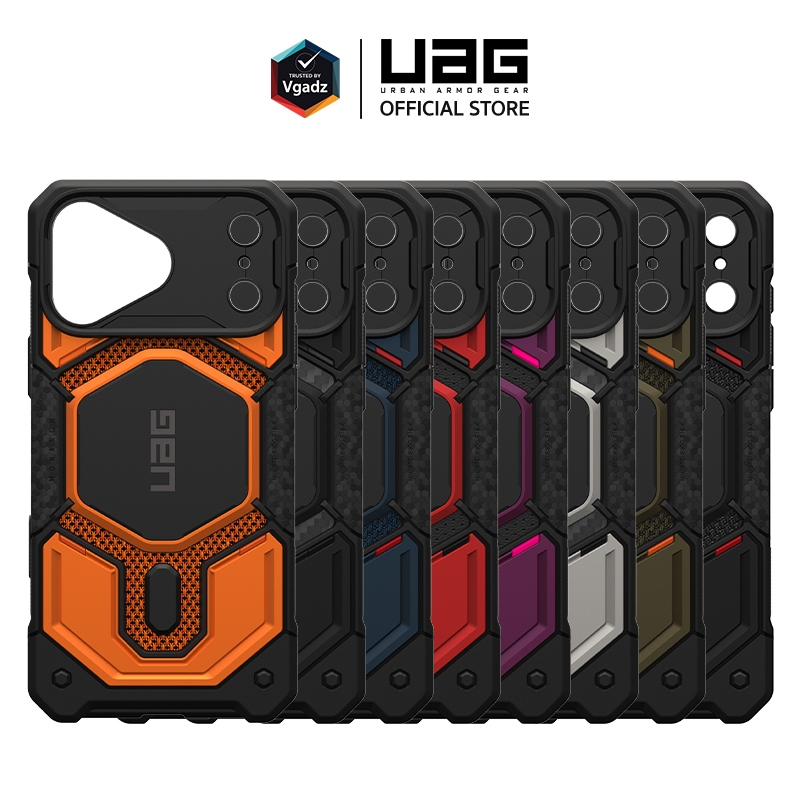 UAG เคสสำหรับ iPhone 18 Pro / 18 Pro Max / 17 Pro / 17 Pro Max  รุ่น Monarch Pro (คลุมปุ่ม)