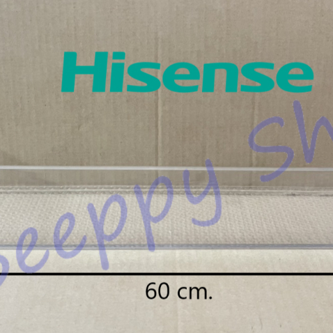 ชั้นวางของข้างประตูตู้เย็นประตูอันล่างสุด Hisense รุ่น RT488NAF1 ชั้นวางขวดน้ำ ของแท้