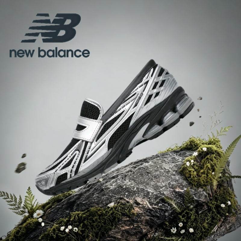 ★รับประกันของแท้★ New Balance 1906L  loafers 36-45 silvery And Black U1906LOC