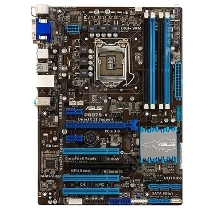 ASUS P8B75 Vคอมพิวเตอร์ เมนบอร์ด Mainboards LGA1155