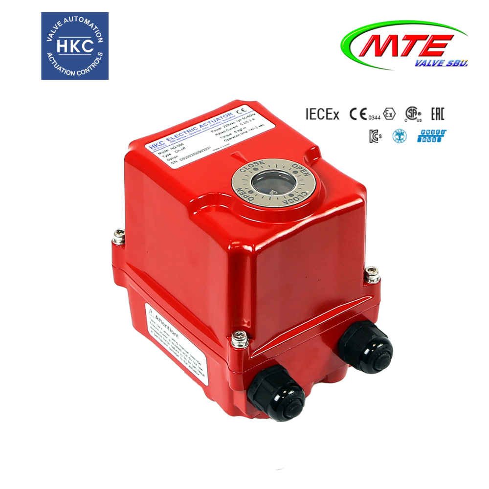 HKC หัวขับไฟฟ้า Electric Actuator โมเดล HQ-006