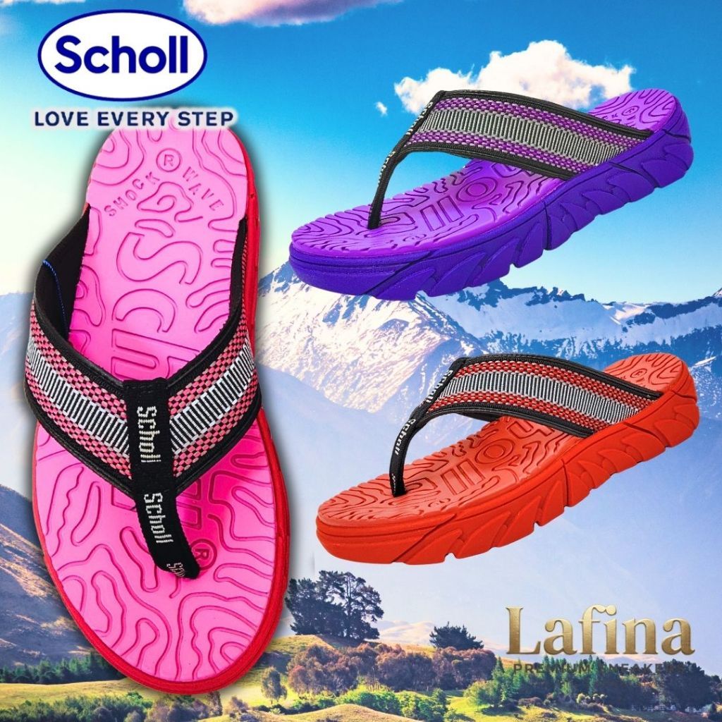 Scholl รองเท้าสกอลล์ รองเท้าแตะหูคีบ ผู้หญิง รุ่น Brazilian 3U-1958 เบอร์ 36-43