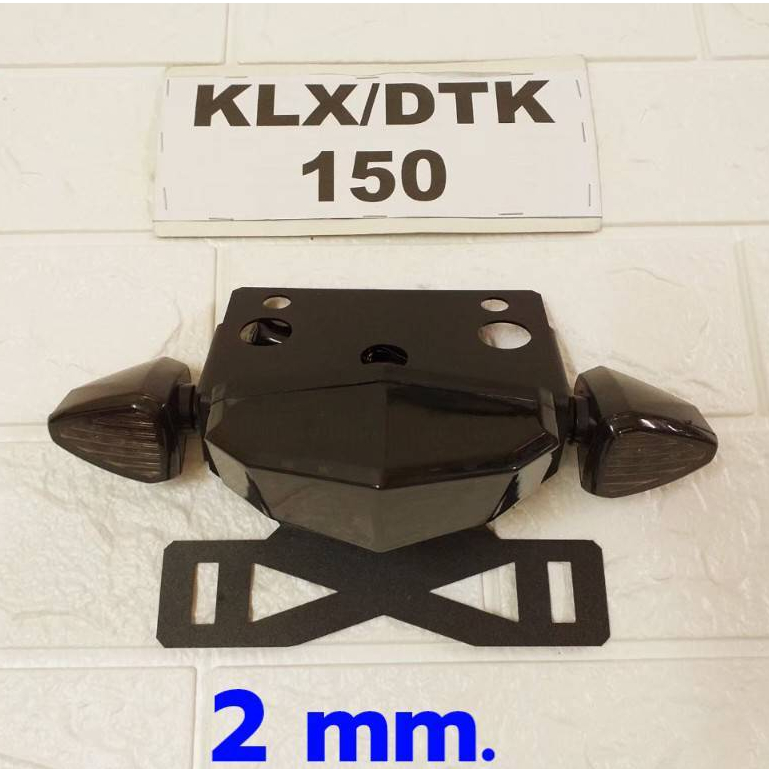 ท้ายสั้น klx150 d-tracker150 bf150 #โครงเหล็กหนา 2.0 mm #ใส่ไฟเลี้ยวแต่ง