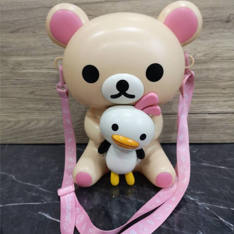 🐻🐥 ถังป๊อปคอร์น Korilakkuma กอด Kiiroitori Major Cineplex พร้อมสายสะพาย