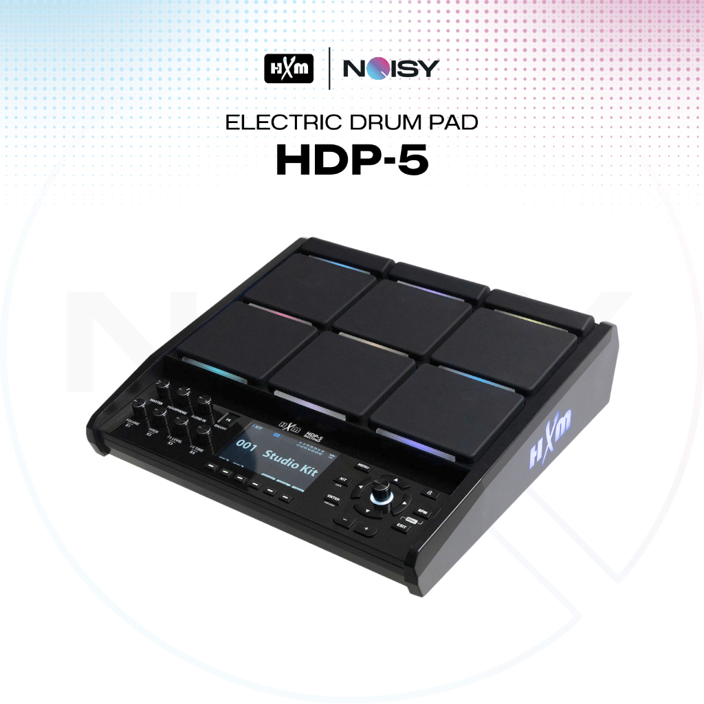 Hxm HDP-5 แพดกลองไฟฟ้า Drum Pad Sound Module รับประกันศูนย์ไทย