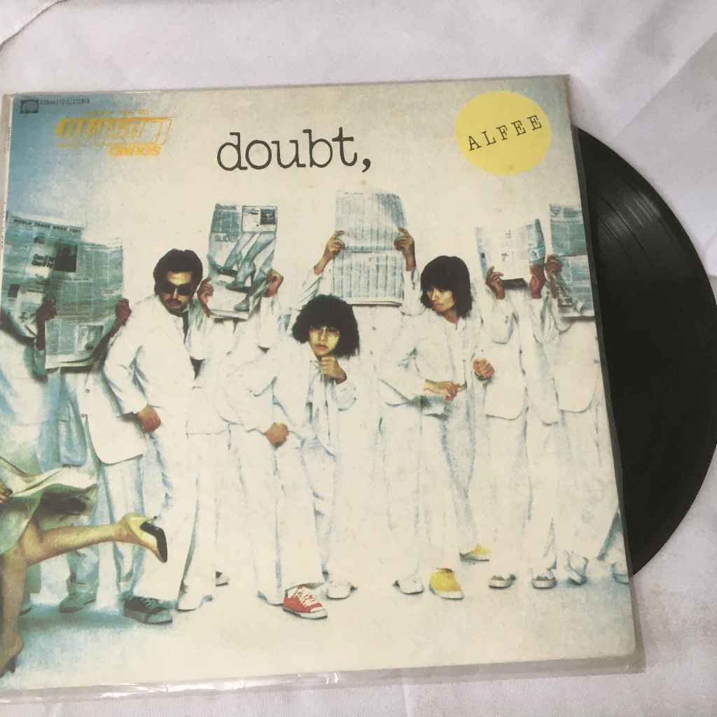 Alfee - doubt แผ่นเสียงไวนิว LP ขนาด 12 นิ้ว K668