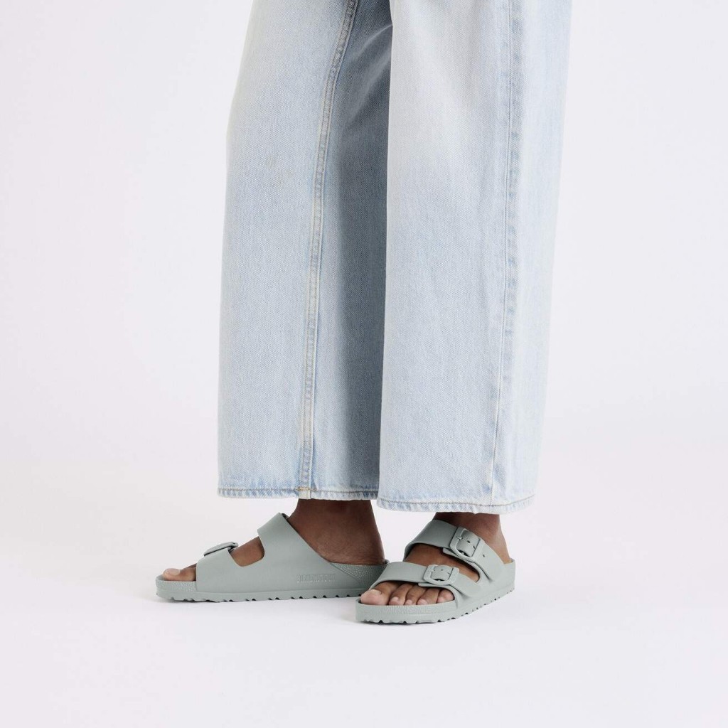 BIRKENSTOCK صندل Arizona Essentials EVA — أخضر مريمي — صورة 7