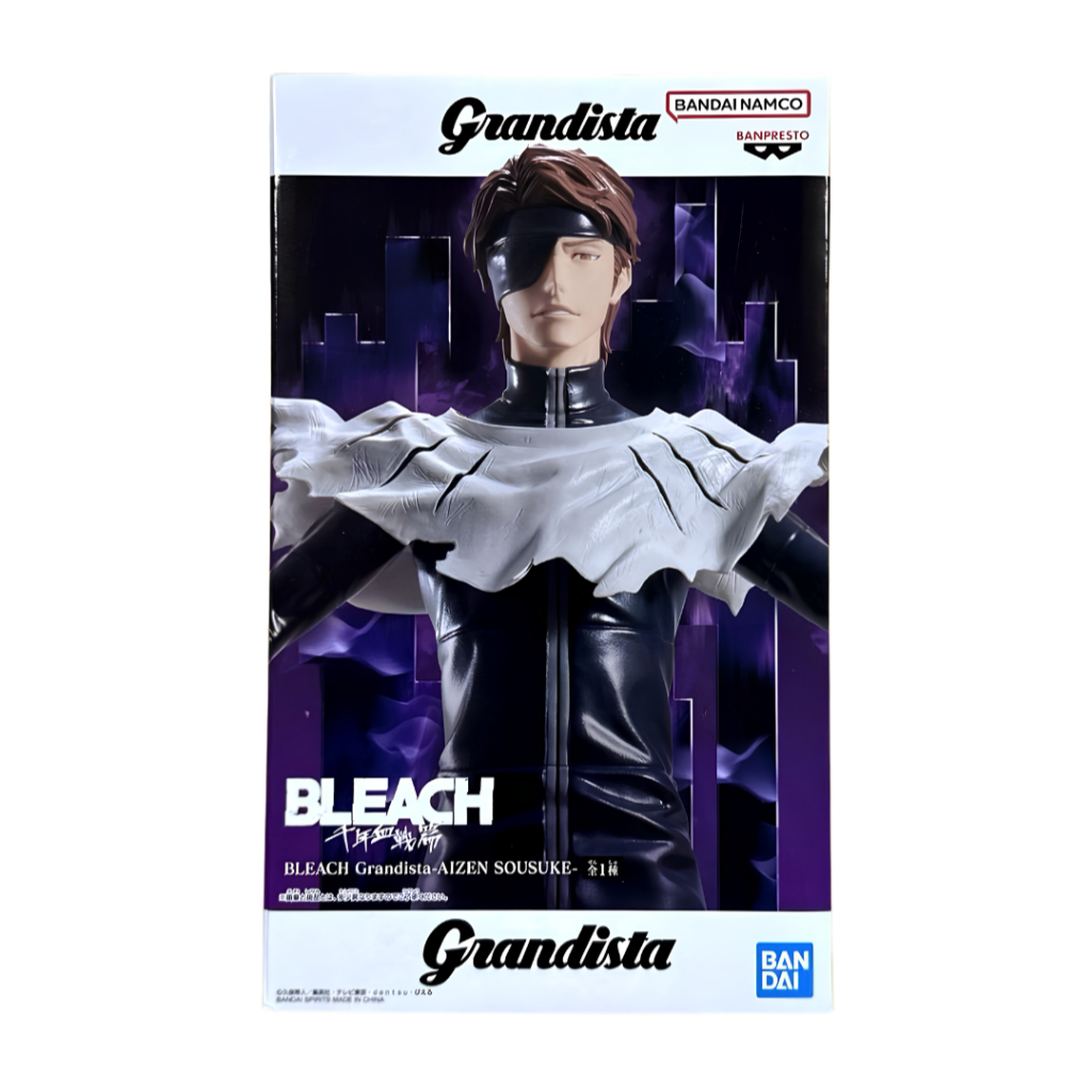 Banpresto BLEACH Grandista AIZEN SOUSUKE Figure Japan Ichigo Kenpachi Byakuya Toshiro Renji Rukia