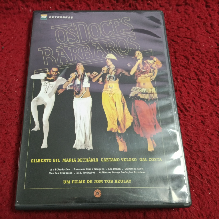 DVD สากล  Os Doces Bárbaros สภาพตามรูปปก AK4-170