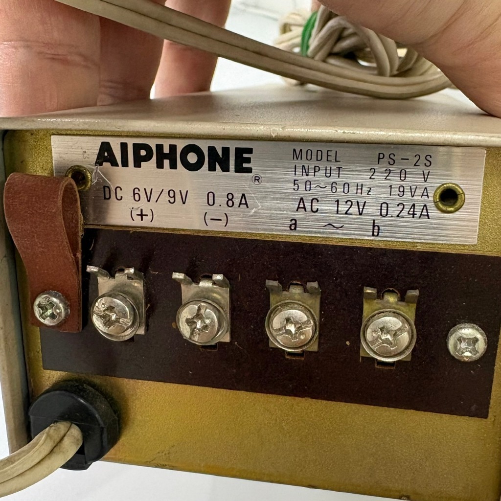 Adapter AIPHONE หม้อแปลง intercom Model: PS-2S แบบเดินสาย ของแท้ ของพร้อมส่ง