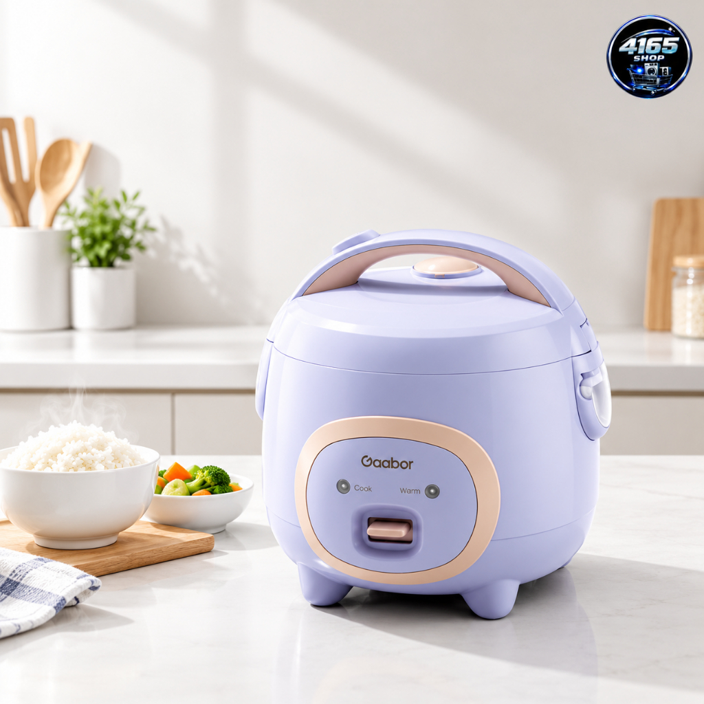 GAABOR หม้อหุงข้าว สีม่วง ขนาด 1 ลิตร รุ่น RC-25M01A