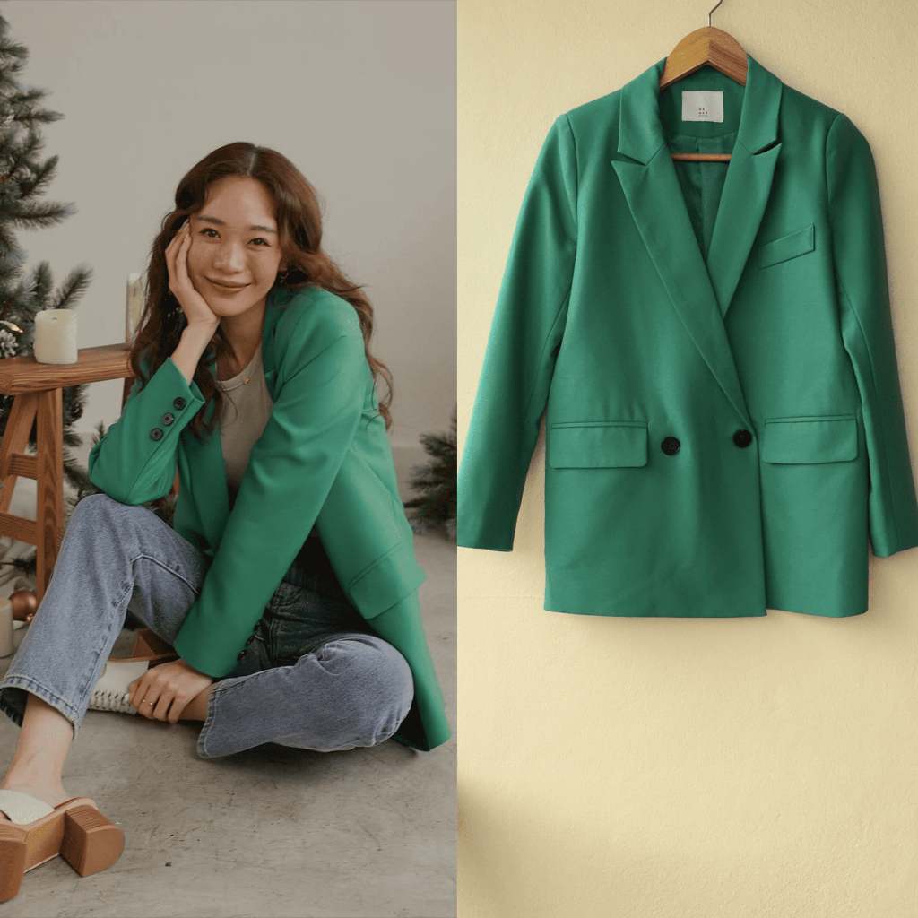 เสื้อ Blazer Menar Studio #argentomenar สีเขียว