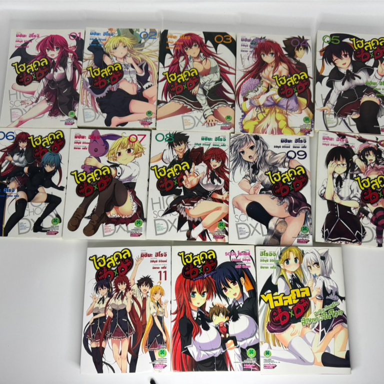 High School DxD ไฮสคูล DXD เล่ม 1-11 (จบ) และเล่มพิเศษ 2 เล่ม