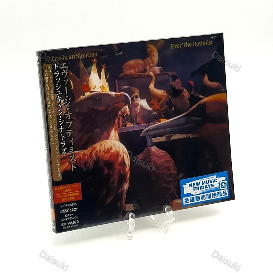 TRASHCAN SINATRAS EVER THE OPTIMIST WITH BONUS TRACK / CD