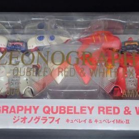 ZEONOGRAPHY AMX-004-3 Qubeley Mk-II Red AMX-004 Qubeley White EX