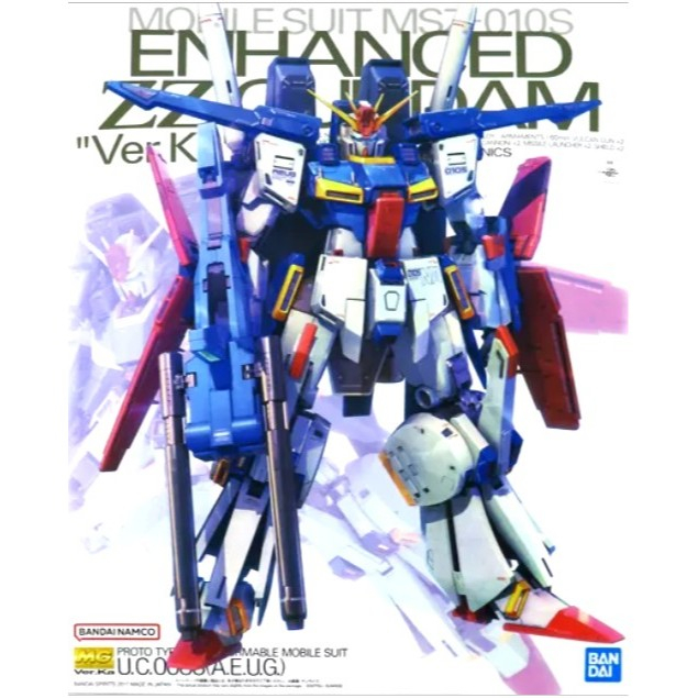 🔥พร้อมส่ง🔥 [P-BANDAI] MG 1/100 : Enhanced ZZ Gundam Ver.Ka